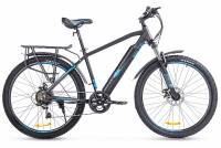 Электровелосипед Eltreco XT 800 Pro, год 2024, цвет Черный-Синий / Велосипеды Электровелосипеды