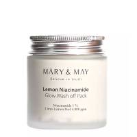 Mary & May Lemon Niacinamide Glow Wash off Pack / От черных точек