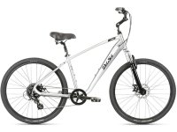 Комфортный велосипед Haro Lxi Flow 2 27.5, год 2021, цвет Серебристый, ростовка 17 / Велосипеды Комфортные