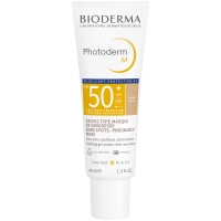 Bioderma -  Солнцезащитный крем-гель M SPF 50+, светлый оттенок, 40 мл / Для лица