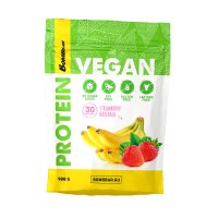 Веганский протеиновый коктейль - Клубнично-банановый смузи / SALE -15%