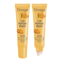 Divage - Бальзам SOS-восстановление для губ Lip Rehab Balm, 12 мл / Макияж для губ