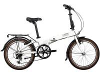 Складной велосипед Novatrack Vortex 20, год 2024, цвет Белый / Велосипеды Складные