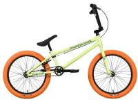 Экстремальный велосипед Stark Madness BMX 5, год 2023, цвет Зеленый-Оранжевый, ростовка 9 / Велосипеды Экстремальные