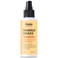 Likato - Органический спрей-дезодорант для тела Mango Shake, 100 мл / Дезодоранты