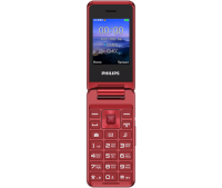 Телефон Philips Xenium E2601 Красный / Кнопочные телефоны