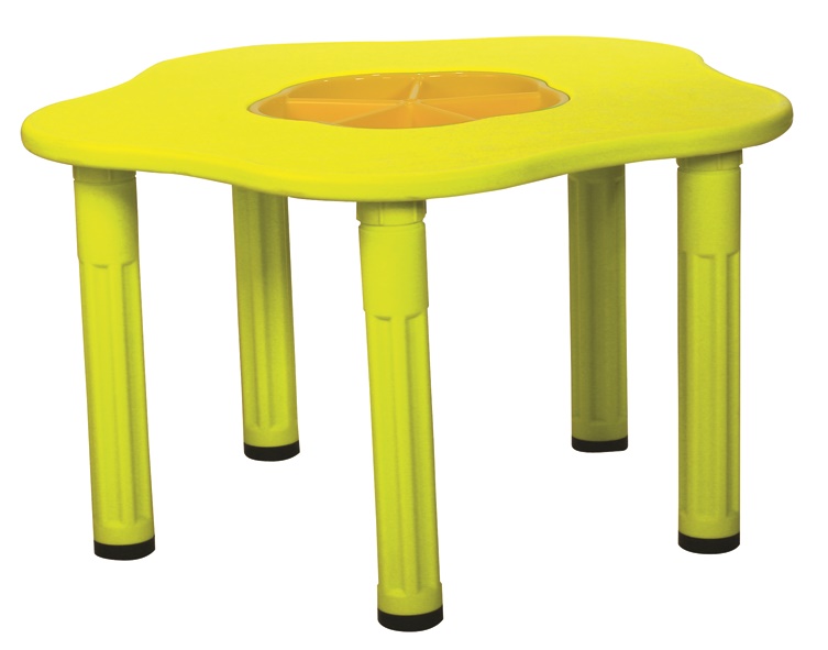 Детский столик "Сэнди", с системой хранения мелочей, цвет Желтый