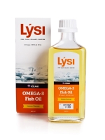 Lysi - Рыбий жир омега-3 со вкусом лимона, 240 мл / Витамины и БАДы