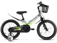 Детский велосипед Stels Flash KR 16 Z010, год 2024, цвет Серебристый / Велосипеды Детские