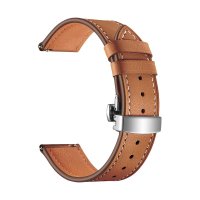 Ремешок Lyambda ANNET MANCINI кожа, цвет коричневый, для Galaxy Watch Active / Ремешки для часов