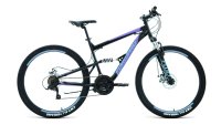 Велосипеды Двухподвесы Forward Raptor 27.5 2.0 D, год 2022, цвет Черный-Фиолетовый, ростовка 16 / Велосипеды Двухподвесы