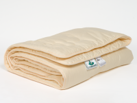 Одеяло всесезонное с шерстью овцы Natura Sanat Золотой мерино 140х205, премиум качества ЗМ-О-3-3