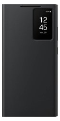 Чехол-книжка Samsung Smart View Wallet Case для Galaxy S24 Ultra, поликарбонат, черный / Чехлы