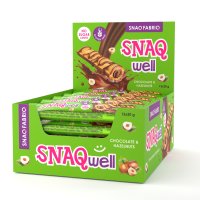Вафли с начинкой Snaq Well - Шоколадно-ореховый / SALE -25%