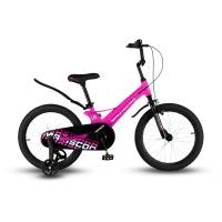 Детский велосипед Maxiscoo Space Стандарт 18, год 2024, цвет Розовый / Велосипеды Детские