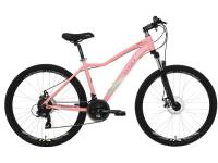 Женский велосипед Welt Floxy 2.0 D 27, год 2024, цвет Коричневый-Розовый, ростовка 17 / Велосипеды Женские