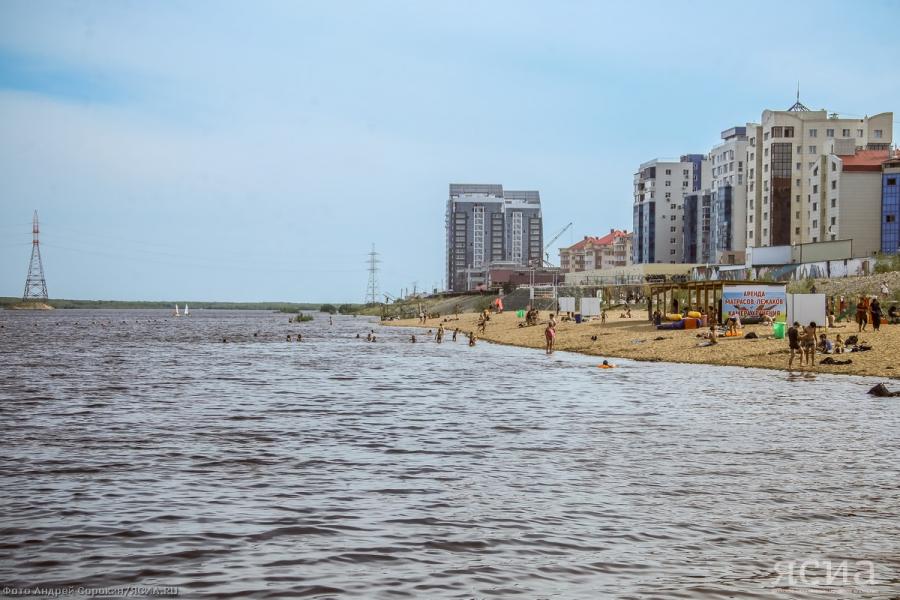 Городской пляж в Якутске официально откроется на этой неделе