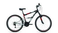 Велосипеды Двухподвесы Altair MTB FS 26 1.0, год 2021, цвет Черный-Красный, ростовка 18 / Велосипеды Двухподвесы
