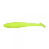 Виброхвост Yaman PRO Flatter Shad, р.2 inch, цвет #02 - Chartreuse (уп. 6 шт.) YP-FS2-02