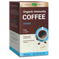 Кофе с чагой для иммунитета Organic Evalar immunity, 10 саше-пакетов, Organic Evalar / Эвалар