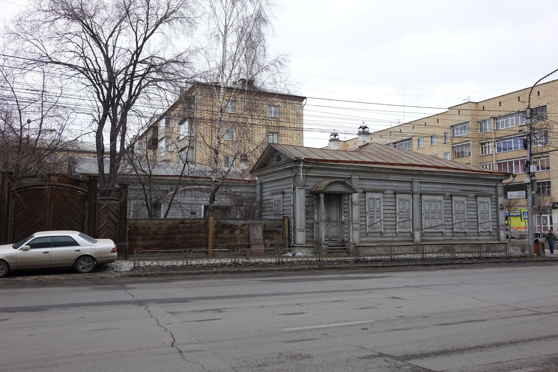 Дом, где в квартире Красикова Петра Ананьевича в марте-апреле 1897 г. Ленин  Владимир Ильич бывал для установления связей с местными социал-демократами  / Красноярский край | Памятники истории и культуры | ИнфоТаймс /