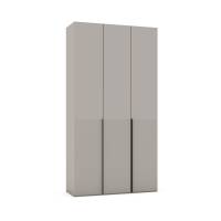 Шкаф BOSS LINE 120 - 3Д Кашемир серый, Ваниль софт / Шкафы