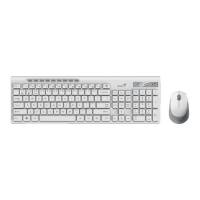 Комплект беспроводная клавиатура + мышь Genius SlimStar 8230 BT, White / Клавиатуры