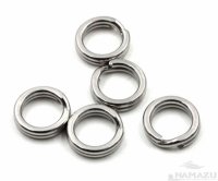 Заводное кольцо Namazu, цв. Cr, р. 6 ( d=6,3 mm), до 12 кг 10 шт N-FT-RA6