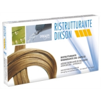 Dikson Ristrutturante - Восстанавливающий комплекс мгновенного действия для очень сухих и поврежденных волос 12*12 мл / Ампулы для волос