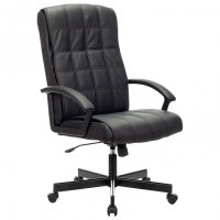 Кресло офисное Brabix Quadro EX-524 экокожа черное 532104 (1)