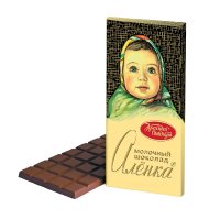 Молочный шоколад Алёнка, Красный Октябрь, 200 гр. / Молочный шоколад