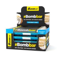 Протеиновый батончик Bombbar в шоколаде - Кокосовый торт / Батончики Bombbar 40г в шоколаде