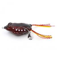 Лягушка-незацепляйка Namazu FROG с лепестком, 65 мм, 18 г, цвет 04, YR Hooks (BN) #3 N-FP65-18-04