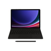Чехол-клавиатура Samsung Book Cover Keyboard для Galaxy Tab S9+ (2023), полиуретан, черный / Чехлы