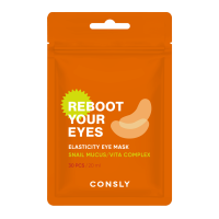 Consly Eyes Reboot Snail Mucus & Vita Complex Elasticity Eye Mask, 30pcs / Кондиционеры