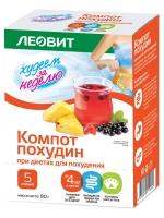 Леовит - Компот Похудин, 5 пакетов по 18 г / Напитки