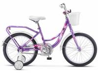 Детский велосипед Stels Flyte 16 C Z011, год 2024, цвет Фиолетовый / Велосипеды Детские