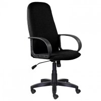 Кресло офисное Brabix Praktik EX-279 ткань/кожзам черное 532017 (1)