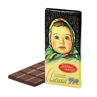 Молочный шоколад Аленка, Красный Октябрь, 100 гр. / Молочный шоколад
