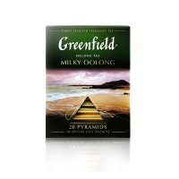Чай Greenfield Milky Oolong в пирамидках, 20 шт. / 14 февраля