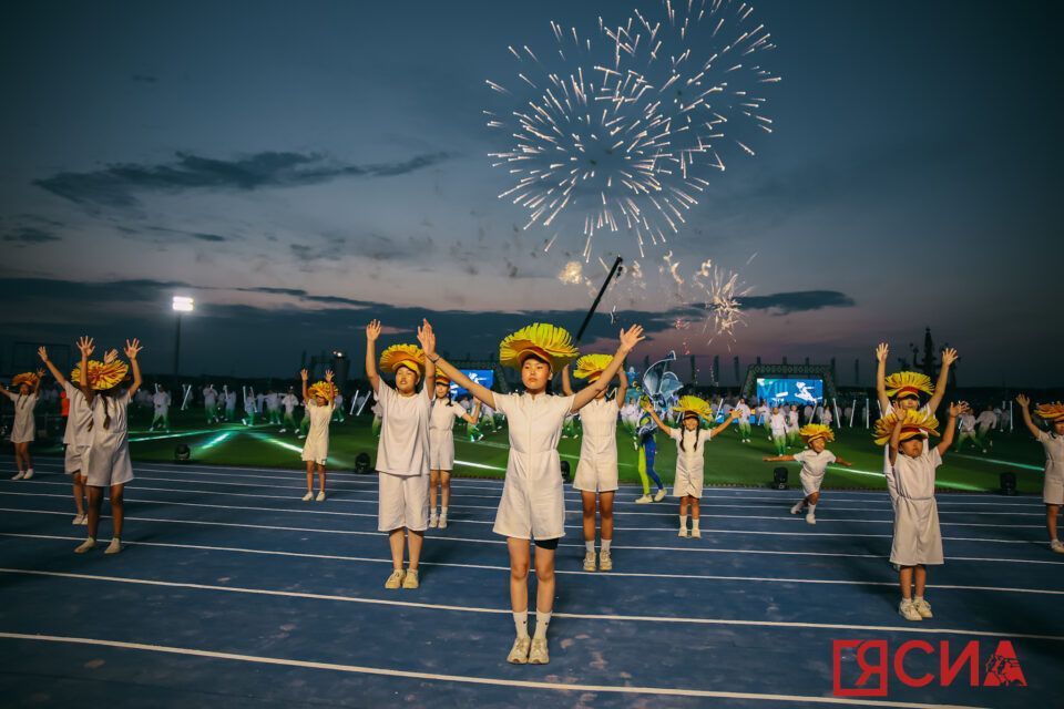 ФОТО: открытие VIII Спортивных игр народов Якутии