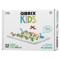 Конструктор QBRIX KIDS Мир динозавров / Игры и игрушки