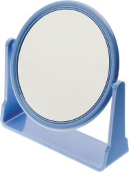 Зеркало настольное на подставке синего цвета DEWAL BEAUTY / Настольные зеркала