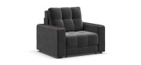 Кресло-кровать BOSS 2.0 велюр Monolit серый / Кресла