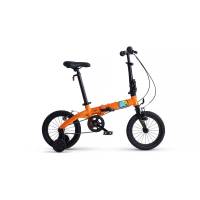 Детский велосипед Maxiscoo S007 Стандарт 14, год 2024, цвет Оранжевый / Велосипеды Детские