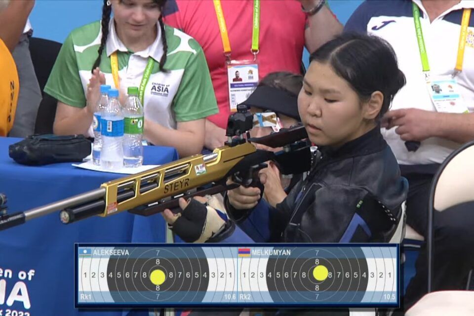 Якутянка завоевала золото по пулевой стрельбе на играх «Дети Азии»