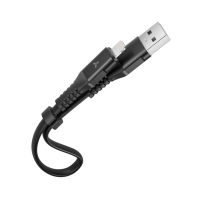 Кабель Accesstyle AL24-TF30 USB-Lighting 30 см Black / Кабели