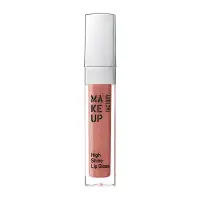 MAKE UP FACTORY Блеск для губ с эффектом влажных губ, тон 04 чистый розовый / High Shine Lip Gloss 6,5 мл / Блески