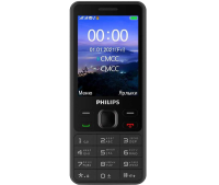 Телефон Philips Xenium E185 Черный / Кнопочные телефоны