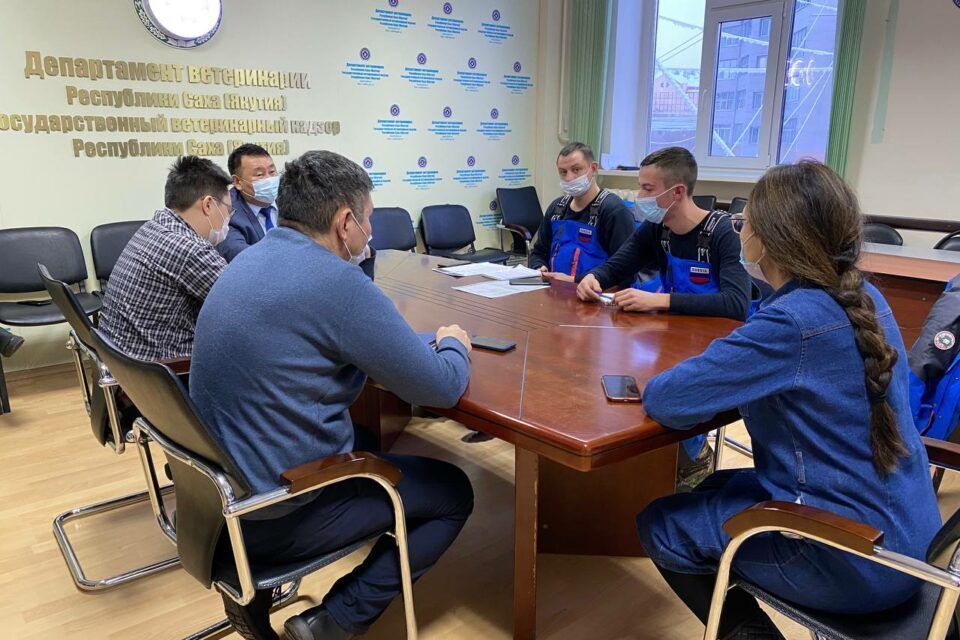 Якутские специалисты обменялись опытом с представителями приюта животных из Липецкой области
